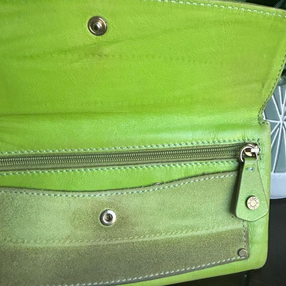 JIMMY CHOO AUTHENTIC SUEDE/LEATHER WALLET - Picture 9 of 16